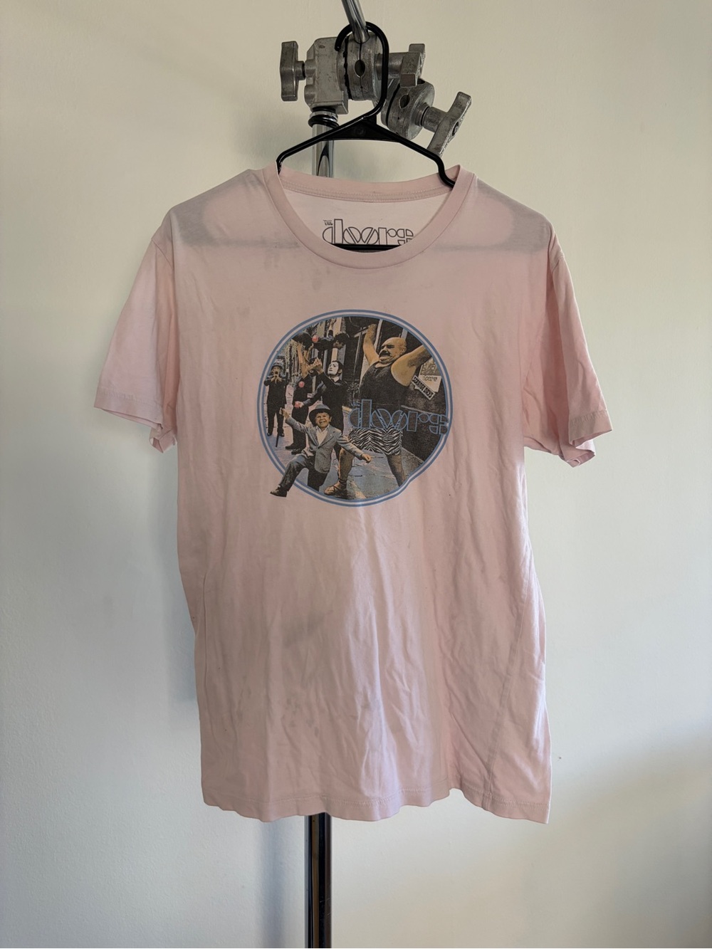The Doors Graphic Short Sleeve Tee - Pink